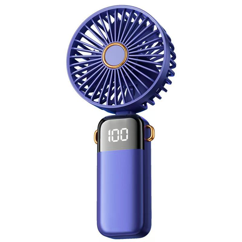 USB Rechargeable Silent Mini Desktop Fan - Portable and Handheld