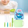 8x Children Kitchen Cookware Playset Learn Skills for Toddler Birthday Gifts