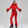 Women's Slim-Fit Double Board Windproof Ski Suit - Waterproof, Thickened, Warm, for Extreme Cold