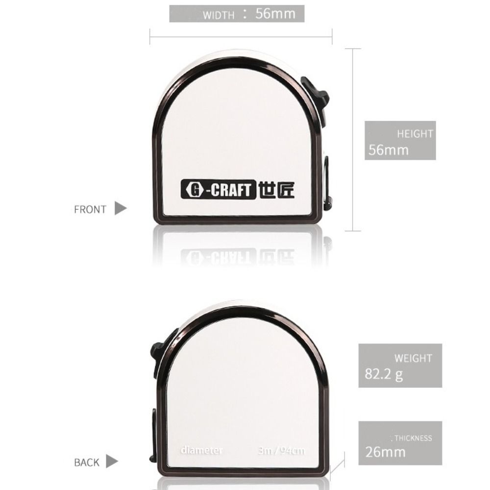300cm Measuring Tape Measure Tool Steel Tape Multifunctional Ruler Tape  Tailor