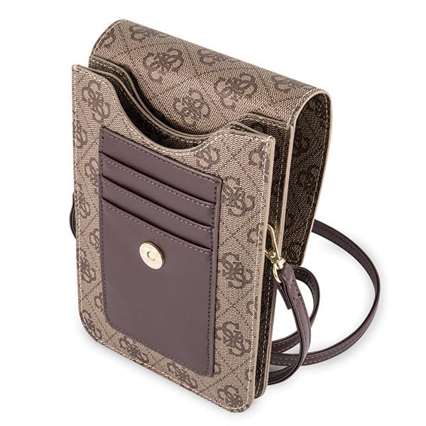 Guess Brown Handbag 4G
