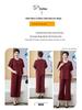 Chinese Style Summer Two-Piece Set: Mid-aged and Elderly Mom Short Sleeve Loose T-shirt and Fashionable Pants