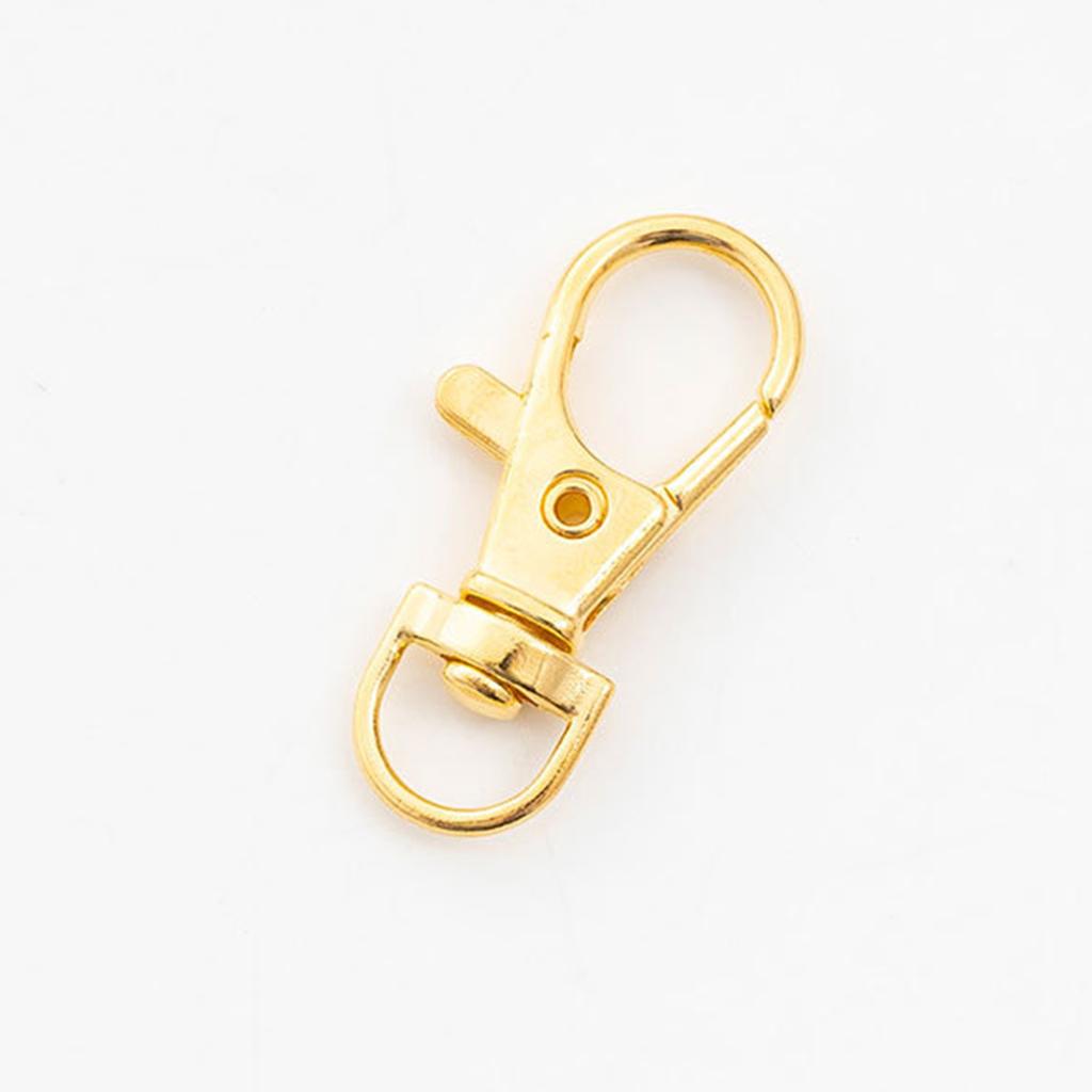 10pcs Lobster Claw Clasp Hooks Swivel Clasps Lanyard Snap Hook for Keychain Jewelry Craft Necklace DIY 31 34 36 37mm