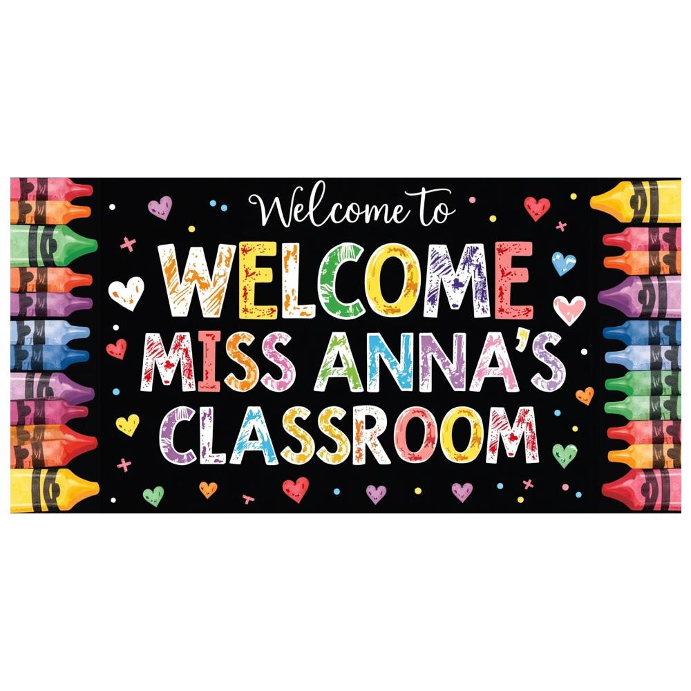Decoration Decor Banner for  Classroom Teacher Party