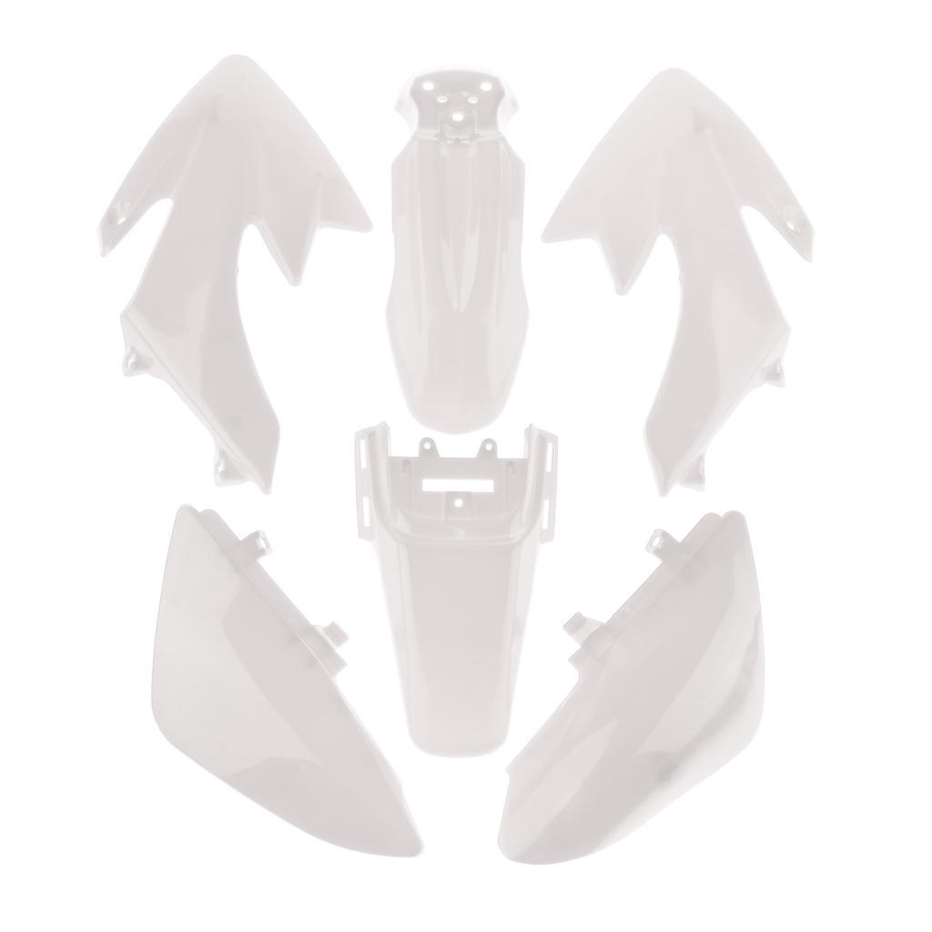 

Полный комплект пластиковой защиты, обтекатель, защитная крышка для HONDA CRF50-125CC белый