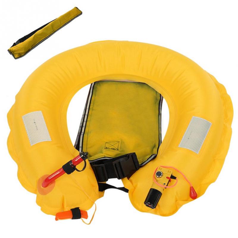 Bouee De Sauvetage Gonflable Automatique Portable Gonflable Ceinture De Maintien De La Vie Faire Des Achats En Ligne A Bas Prix Sur Joom