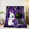 Dragon's Glimmering Fish Blanket Flannel Blanket for bed, sofa, Camping, Hiking, Picnic Essentials, gift for family Fan gifts