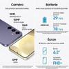 Smartphone - SAMSUNG - Galaxy S24 - 128 Go - 8 Go RAM - 6,2" 5G Noir - Single SIM - Version US (États-Unis)