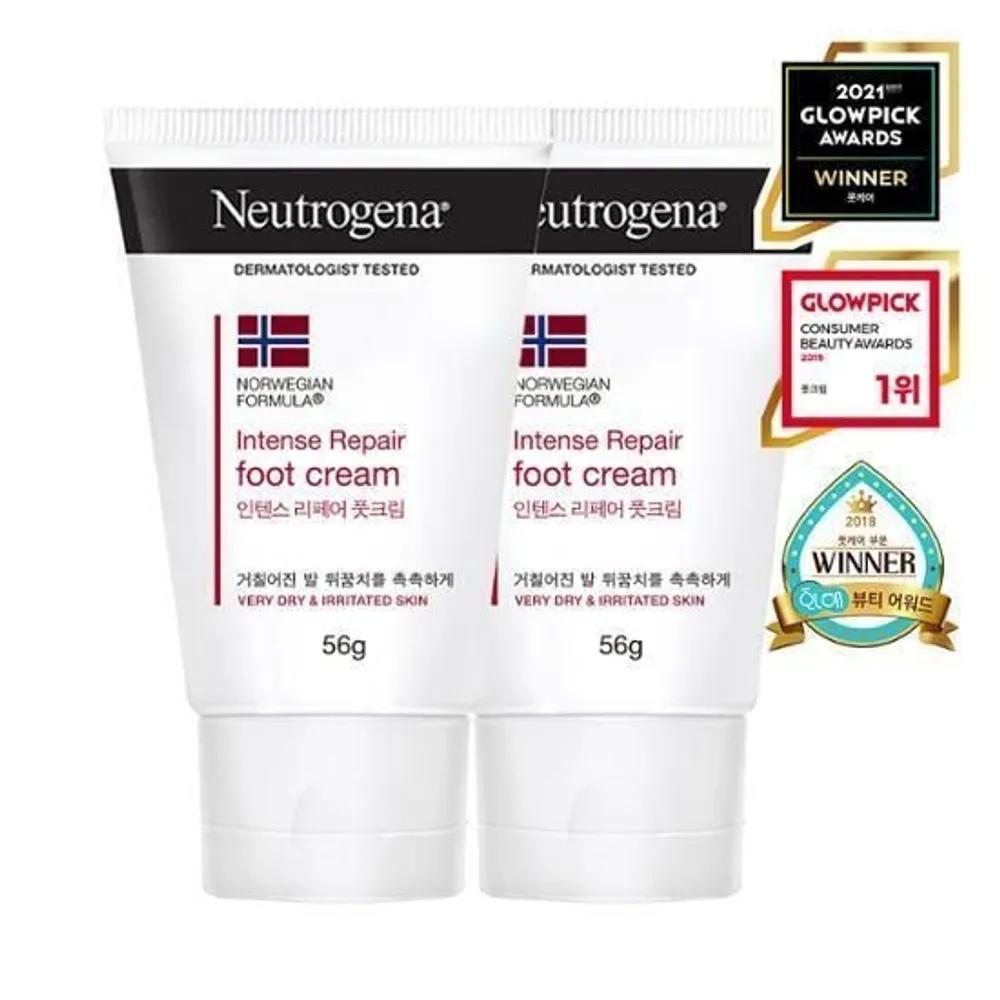

Heel Care Neutrogena Intense Repair Foot Cream 56g Single Item 2-Pack Set 180422 Foot cream (2 packs)