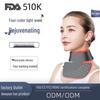 FDA-Approved LED Neck Phototherapy Device for Skin Rejuvenation and Acne Removal with Red, Blue, and Yellow Light