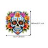 Car Sticker Sugar Skull Waterproof Vinyl Decal on Bumper Rear Window Laptop Self-adhesive Decal For Car Accessories TM410