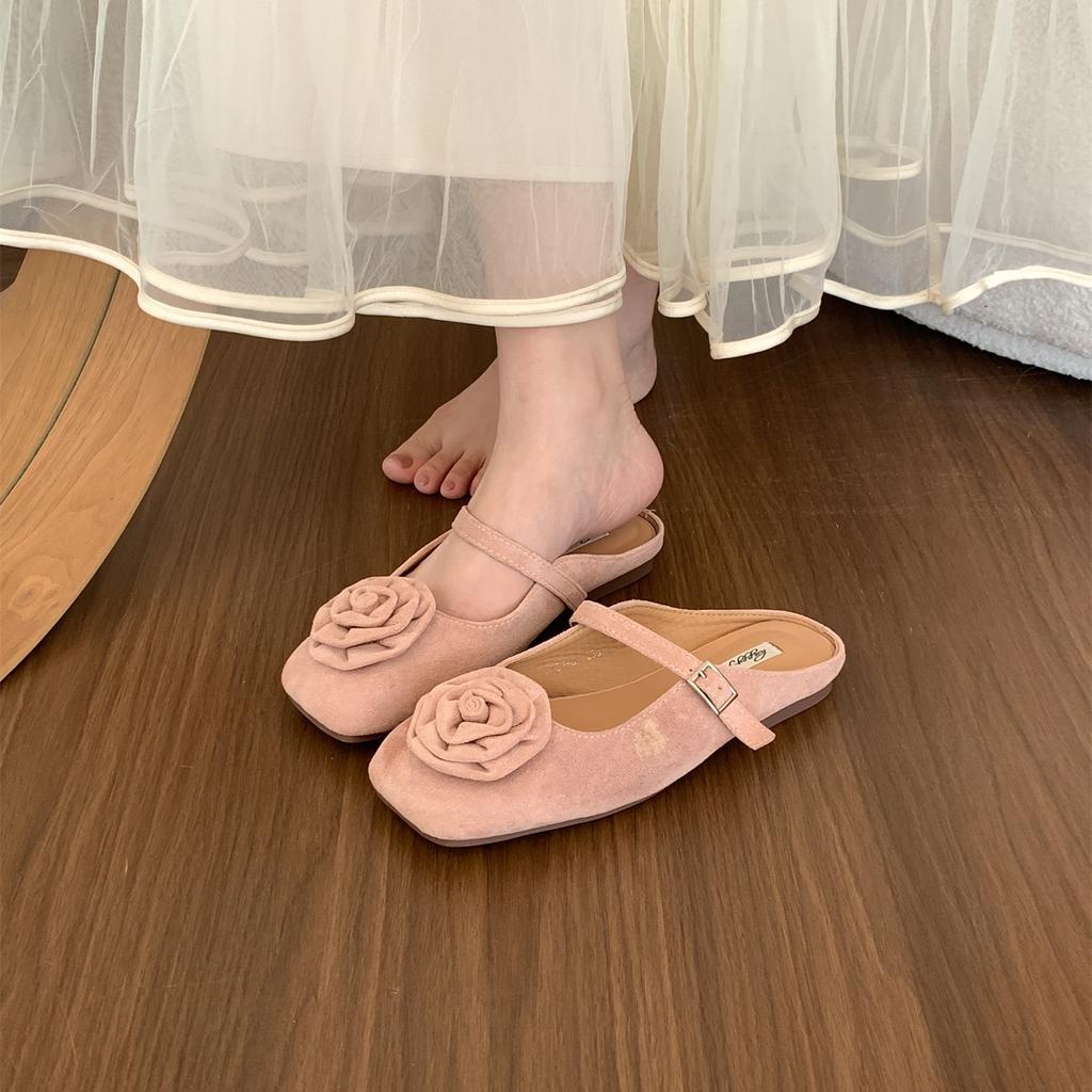 Fashion Bailamos Women Flat Shoes Fashion Shallow Slip On Ladies Elegant Ballerinas Shoes Soft Flat Heel Outdoor Casual Mary Jane Shoes
