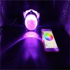 Pair RGB LED Devil Eyes Demon Eye Car Headlight Projector Bluetooth Control