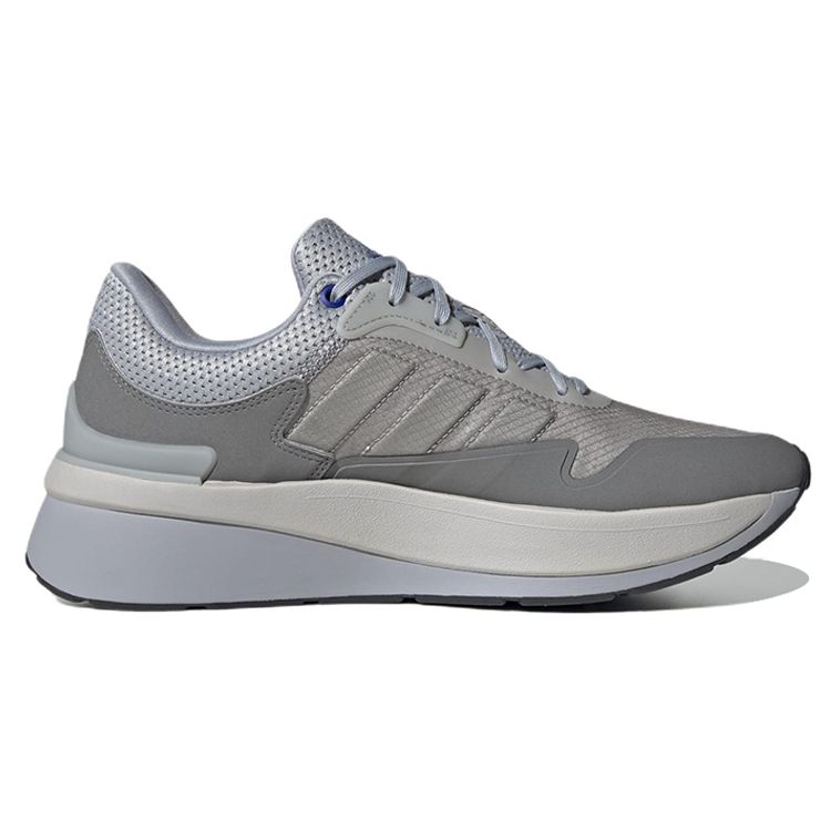 Adidas Znchill Comfortable Trendy Non-Slip Wear-Resistant Low-Top Running Shoes Men Sneakers Gray GY2483