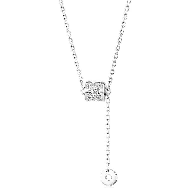 S999 Silver Slim Chain Necklace: Elegant High-End Clavicle Jewelry, Perfect Birthday Gift for Women, Girlfriends, or Best Friends.