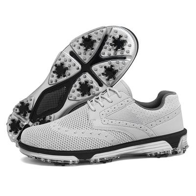 Golf Shoes Men Wear Training Outdoor Walking Golf Supplies Sneakers Anti Slip Athletic Golf Footwear Trainers Caddie Shoe 40-47