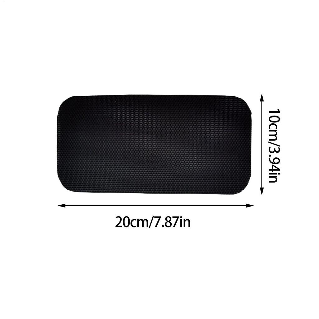 Trampoline Patch Repair Kit 20x10cm Rectangle Trampoline Mat Patches Set With Glue Adhesive Crack Repair Tools Tears Restorer