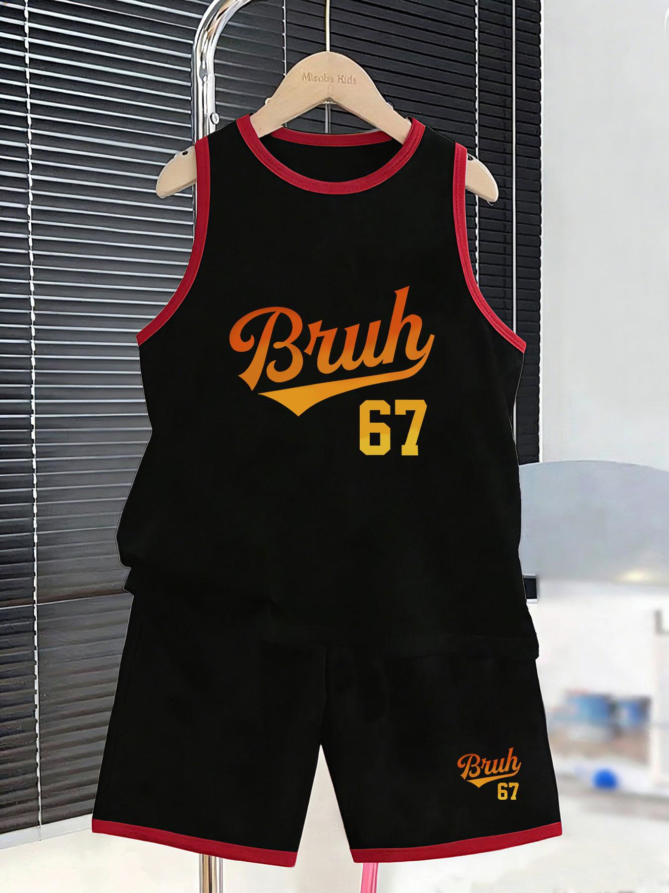 

Boys’ number slogan set. Trendy prints, breathable fabric, loose fit for stylish daily wear. 2-3Y чёрный