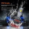 65W Auto LED Scheinwerfer Superhell Fern- und Abblendlicht Integriert H4 mit Dekodierung LED Scheinwerfer Nebelscheinwerfer