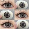 1 Pair Diamond Contact Lenses 0.00 ~ -1000 Myopia Brown Lens Gray Lenses Natural Lenses Yearly Cosmetics