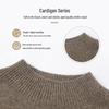 SNOWFLYING Women's Merino Wool Semi-High Neck Sweater