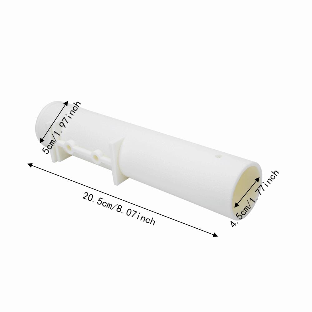 Single Hole Fishing Rod Holder PVC Fishing Rod Stant Durable Fishing Rod Bracket for Anglers