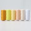 Colorfast Polyester Sewing Thread - 6 Spools (400 Yards Each) for DIY Handcrafts