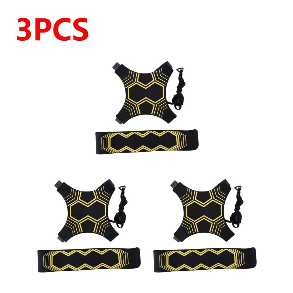 Football Kick Trainer Adjustable Solo Soccer Ball Practice Nylon Cloth Trainer Elastic Belt Elastic Auxiliary Fitness Equipment