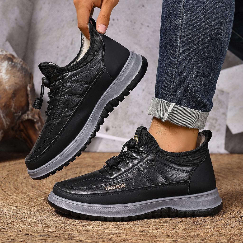 Vinter Nya Herrars Halkfria Bomullsskor Utomhus Casual Varma Bekväma Bomullsskor Hållbara Fri Frakt Herrars Bomull