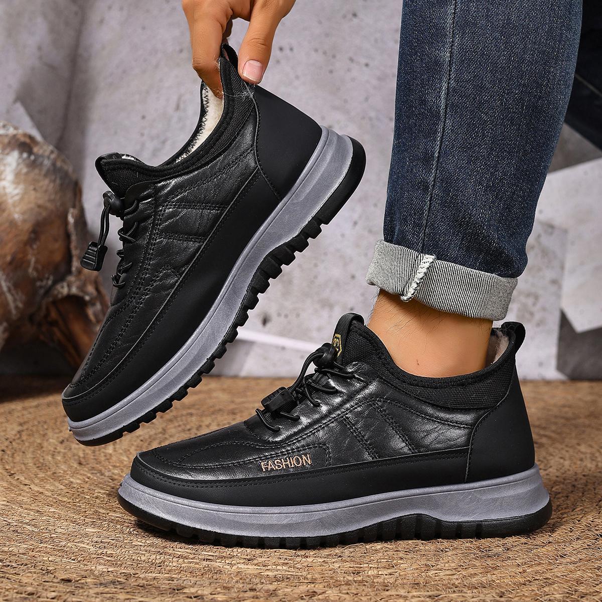 

Winter New Men s Anti-skid Cotton Shoes Outdoor Casual Warm Comfortable Cotton Shoes Durable Free Shipping Men s Cotton 38