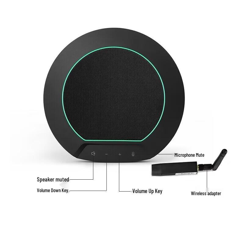 

SHENGHUASHITONG SH-M5W 2.4G Wireless Omnidirectional Conference Microphone (CN version)