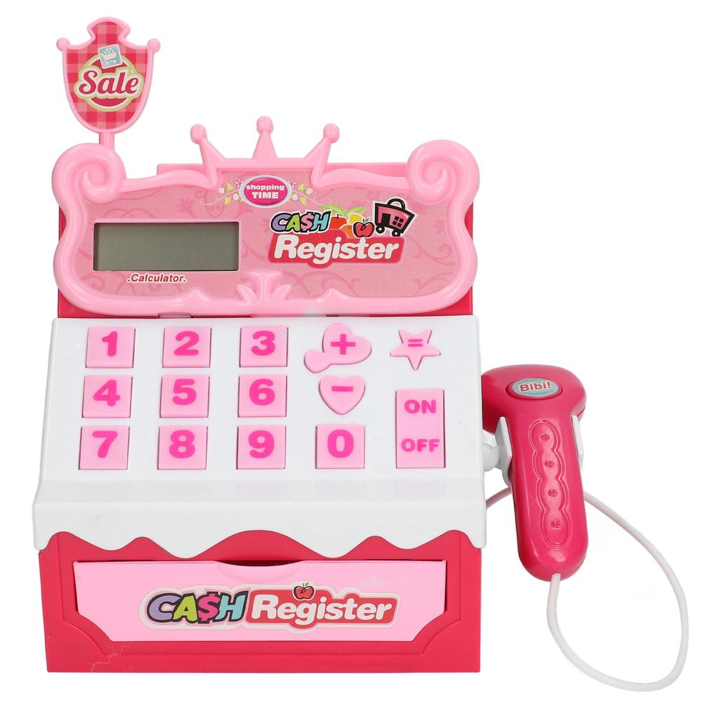 Kassierer Spielzeug Kinder Kasse Spielset mit Spielgeld Geschenk für Vorschulkinder Kleinkinder