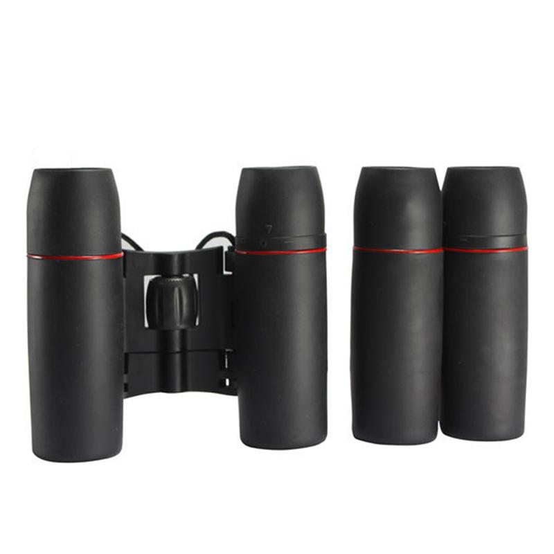 Outdoor 30x60 Mini High-Definition Nachtsicht Zoom Feldstecher Handheld Teleskope Leistungsstarke Ferngläser Schwarz