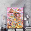 Diamond Painting Disney Character Candy House Theme Illustration Cartoon Diamond Painting Full Diamond Cross Stitch DIY Gift Home Decoration