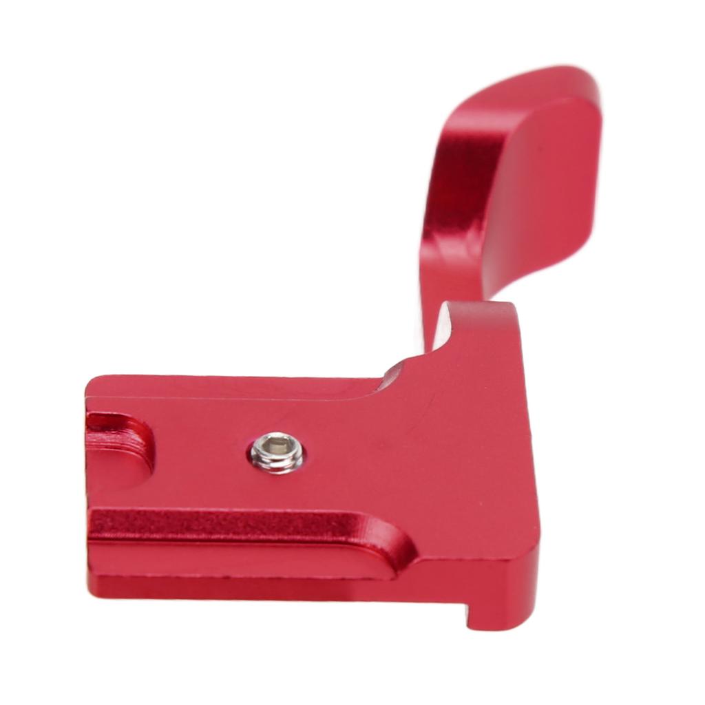 Camera Thumb Grip Hot Shoe Thumb Up Rest Hand Grip Aluminum Alloy for Fuji XT10 XT20 Camera(Red )