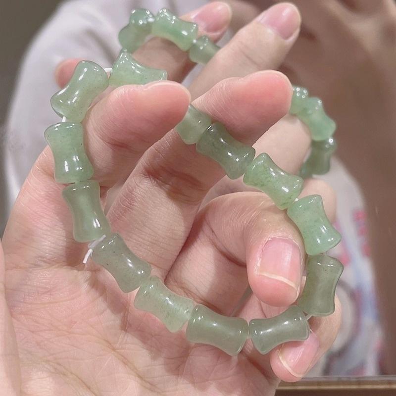 [Icing On the Cake] New Chinese Style Bamboo Joint Bracelet for Women As a Vintage Niche Gentle Gift for Besties
