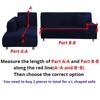 Spandex Corner Sofa Covers for Living Room Elastic Spandex Couch Cover Stretch Slipcovers L Shape Sofa Need Buy 2pcs Sofa Cover