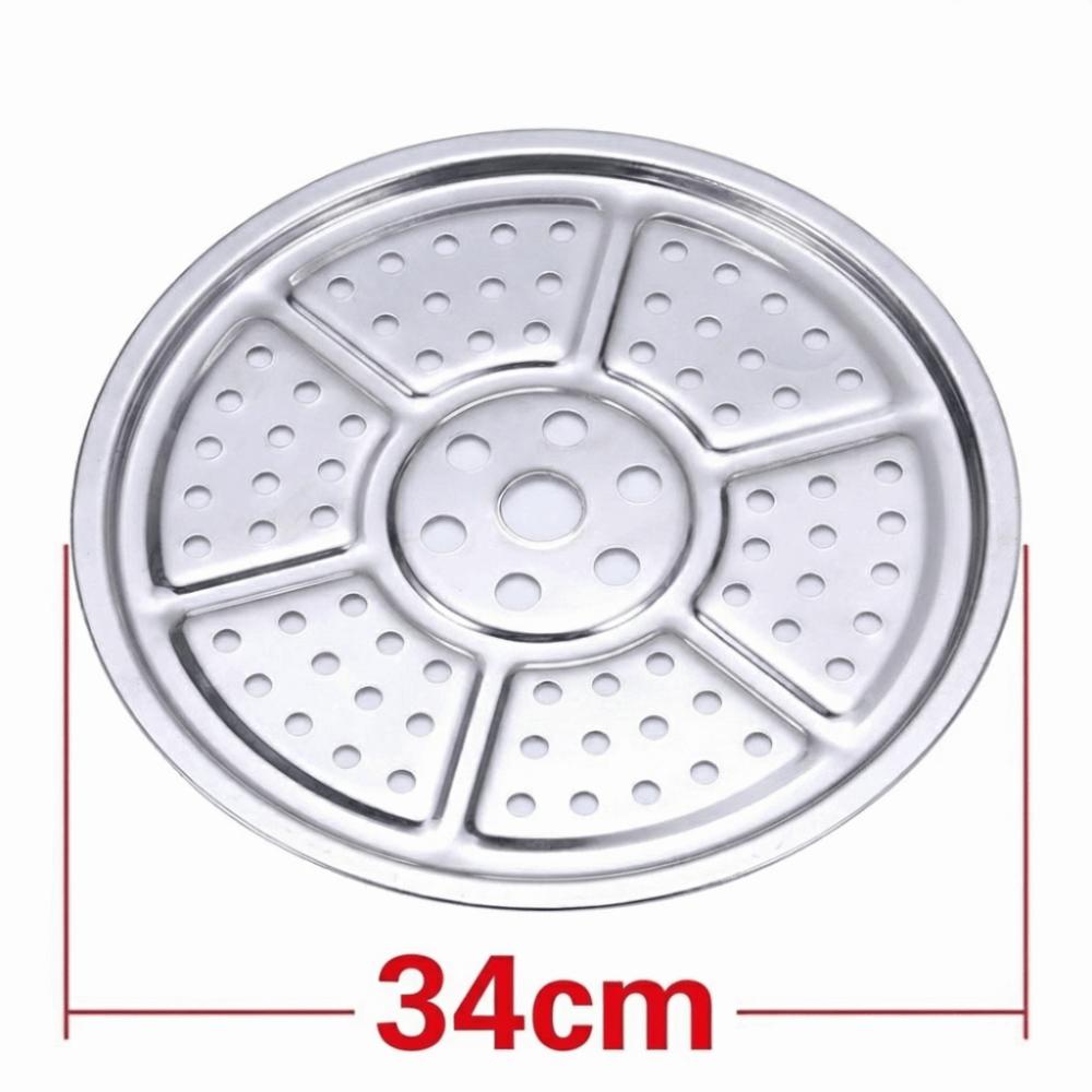16-34cm Boiler Steaming Plate Compartment Cooking Tray Durable Cooker Canning Rack