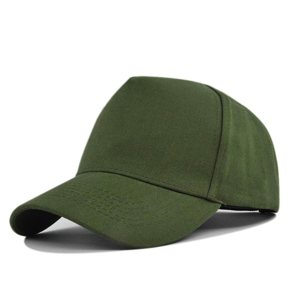 Individuell bedruckte einfarbige 5er Packung Baseballkappe Werbekappe für Herren Damen Party Snapback Hut Casquette Gorra Großhandel