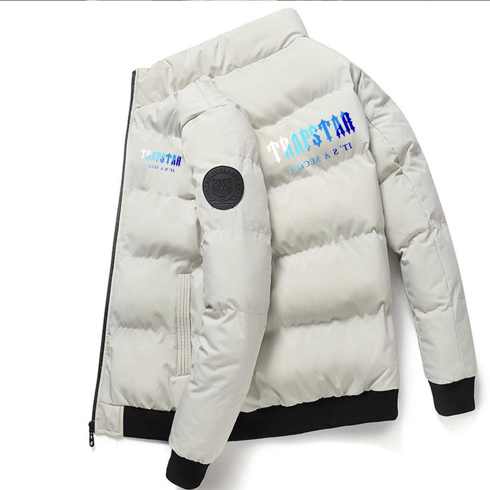 2024 Winter Herren Freizeit Jacke mit Print aus Baumwolle - Warm und Stilvoll