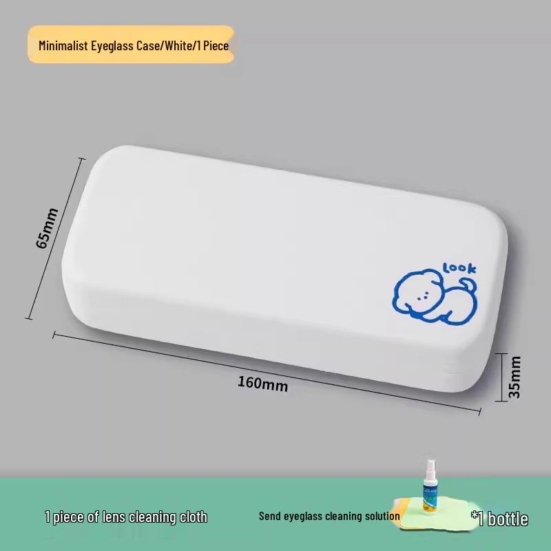Men's Retro Anti-Pressure Myopic & Sunglasses Case