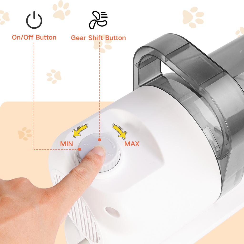 Multifunctional Pet Hair Trimmer Dog Vacuum Cleaner Set All-in-one Pet Beauty Device Vacuum Cleaner Hair Clipper