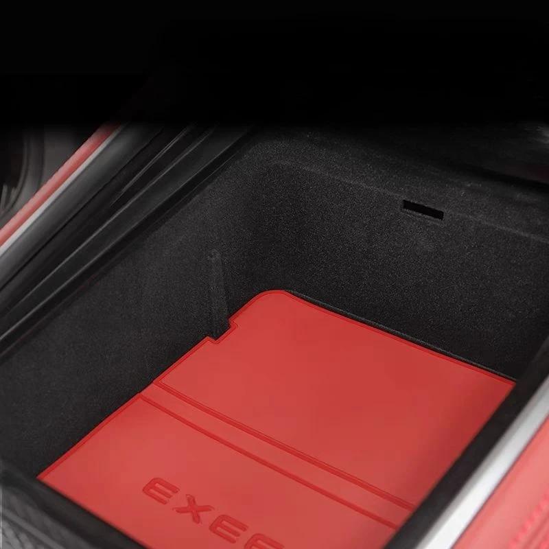 For Chery EXEED RX 2025 Car Door Slot Cushion Water Cup Storage Box Anti Slip Pad Central Control Storage Slot Auto Accessories
