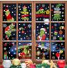 Christmas Window Stickers Merry Christmas Decorations for Home Christmas Wall Sticker Kids Room New Year Decoration 2026