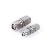304 Stainless Steel Fast Twist Through Board Type Fitting OD 4/6/8/10/12/14/16mm Hose Equal Diameter Straight Joint