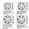 Two-way Kitchen Ventilation Fan Powerful Window Mounted Fan Range Hood Fan  Kitchen