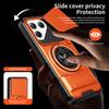 KEYSION Magnetic Phone Case for TECNO POVA 7 Ultra 5G 7 Pro Slide Camera Protection Upright Kickstand Ring Shockproof Back Cover