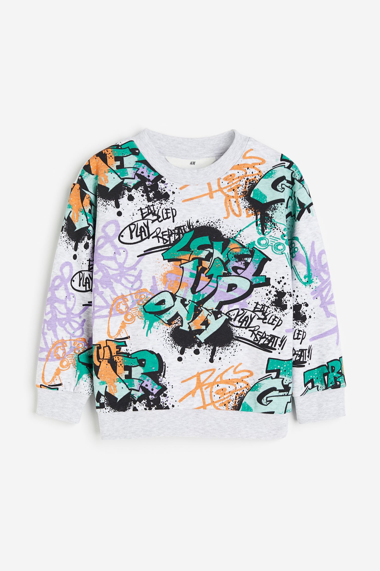 

Толстовка H&M светло-серая