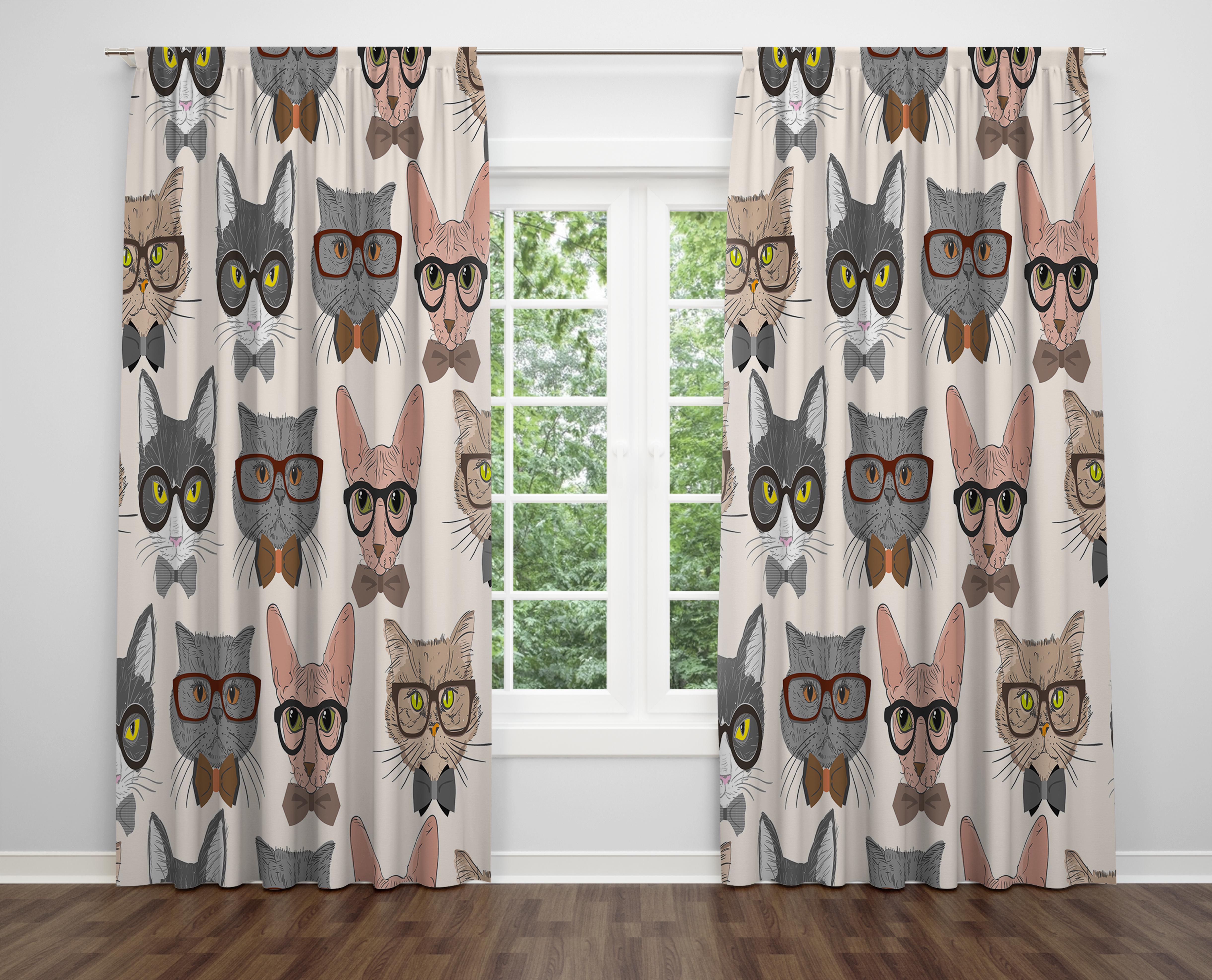 

Декоративний дизайн, високоякісна бавовняна тканина, ви можете вибрати одну або подвійну фіранку з крила 1 piece різнокольоровий