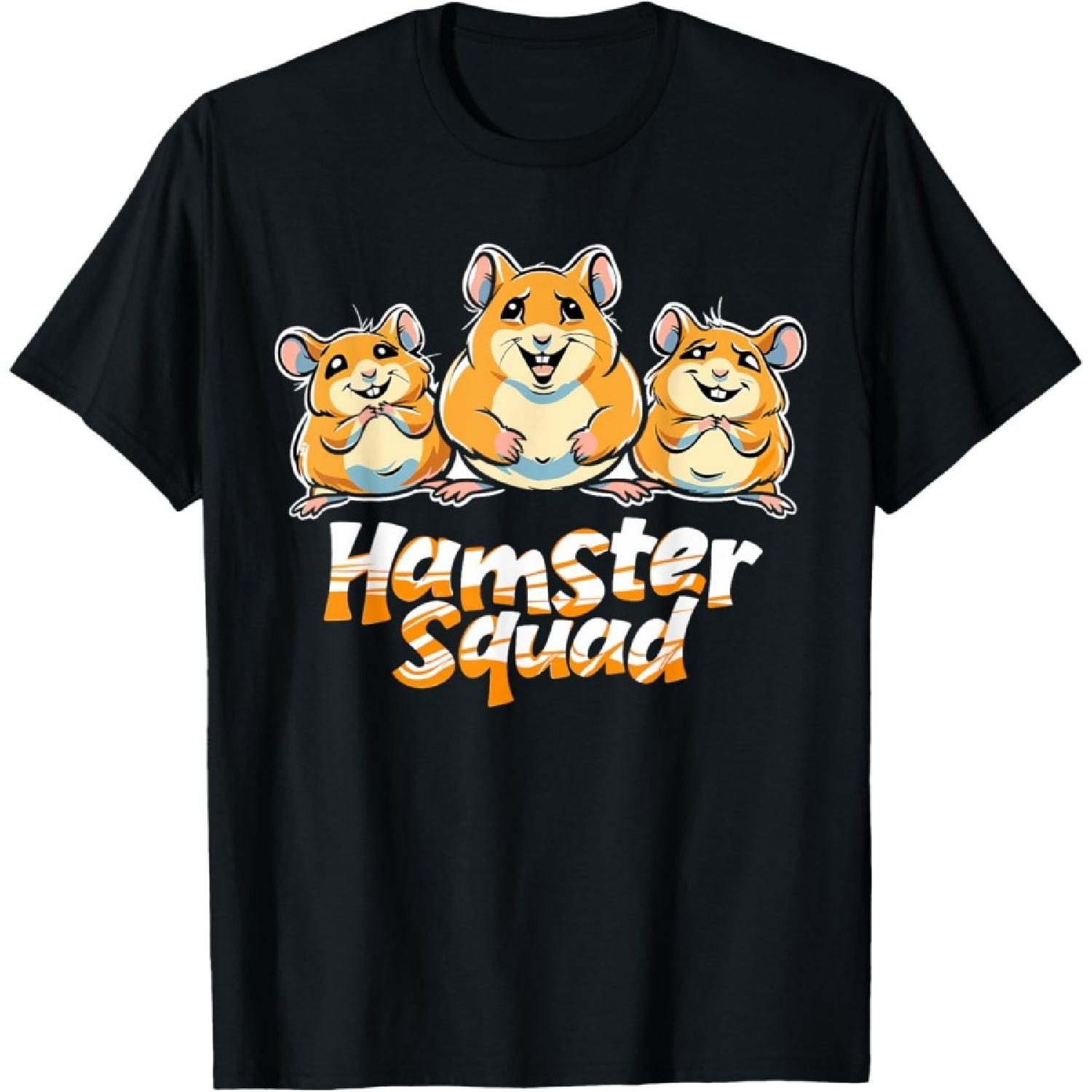 Hamster Squad Tshirt for Hamster Lover Shirt _ Kids Hamster T-Shirt S